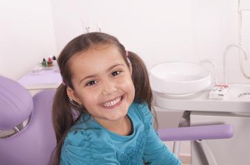 Child smiling at Mill Creek Dental Care