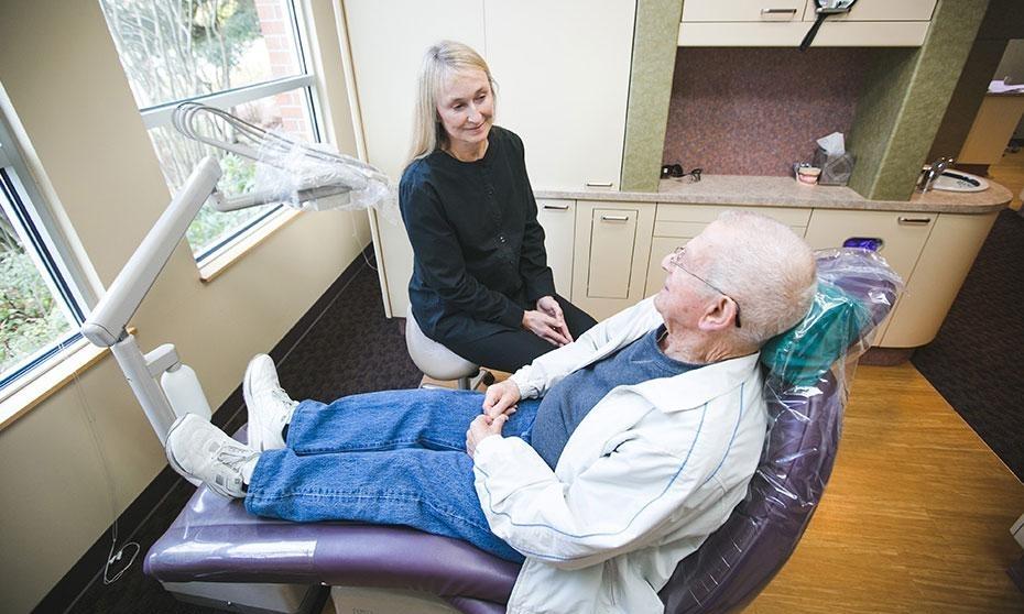 Patient at Mill Creek Dental Health Care